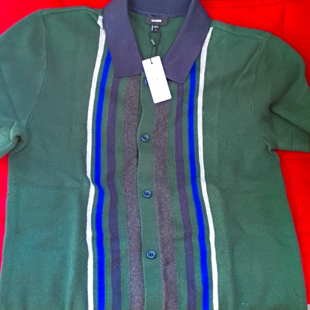 Express men Polo s sweater